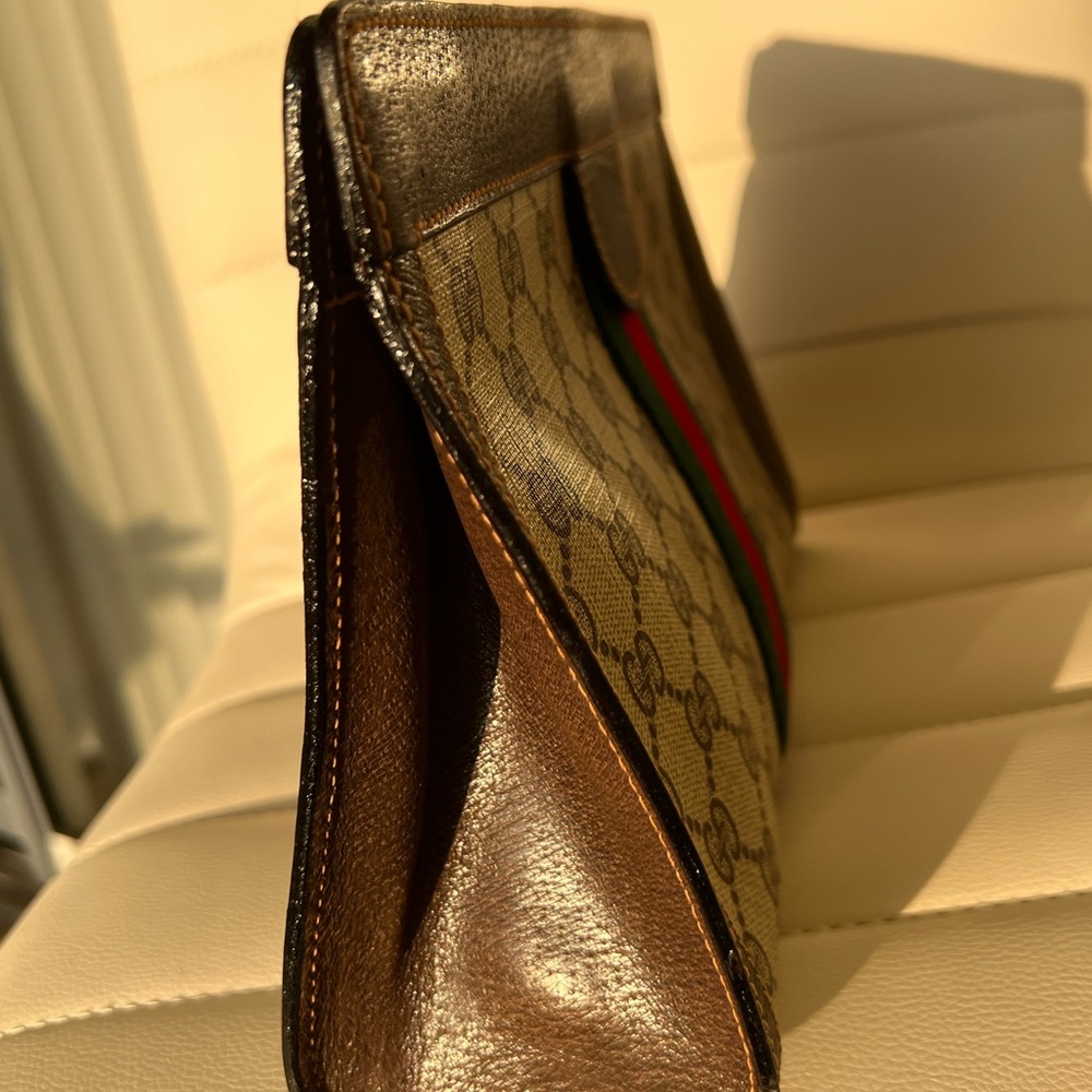 COPY - Authentic Gucci vintage GG ophidia clutch - Picture 7 of 9